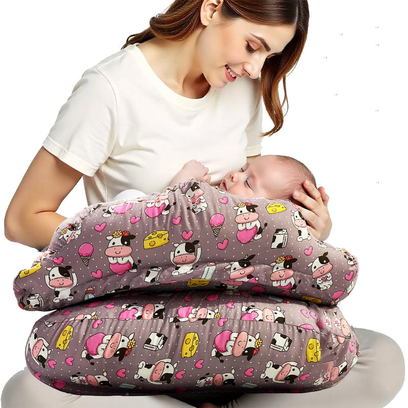 Pink Colour Feeding Pillow