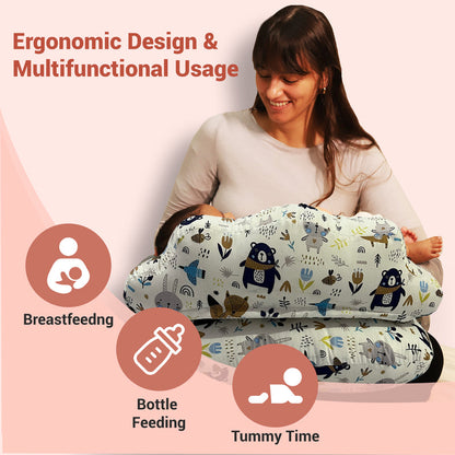 Off White Feeding Pillow