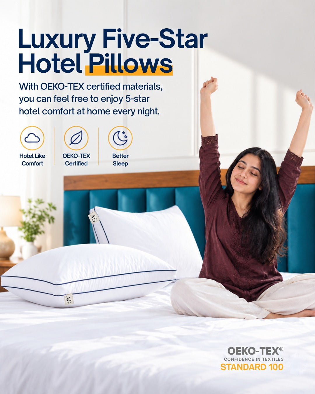 Cloud Comfort Pillow – Sleeping Pillow
